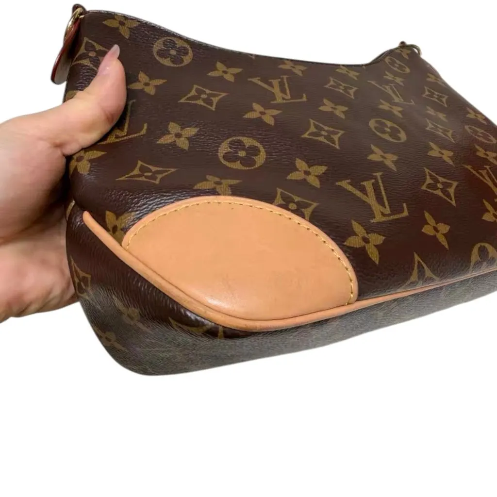 Louis Vuitton Boulogne Brown Leather Very good - Box View