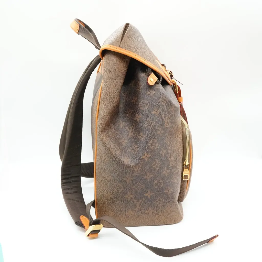 Louis Vuitton Limited Edition Montsouris Backpack Monogram Brown Brown Canvas Never worn - Box View