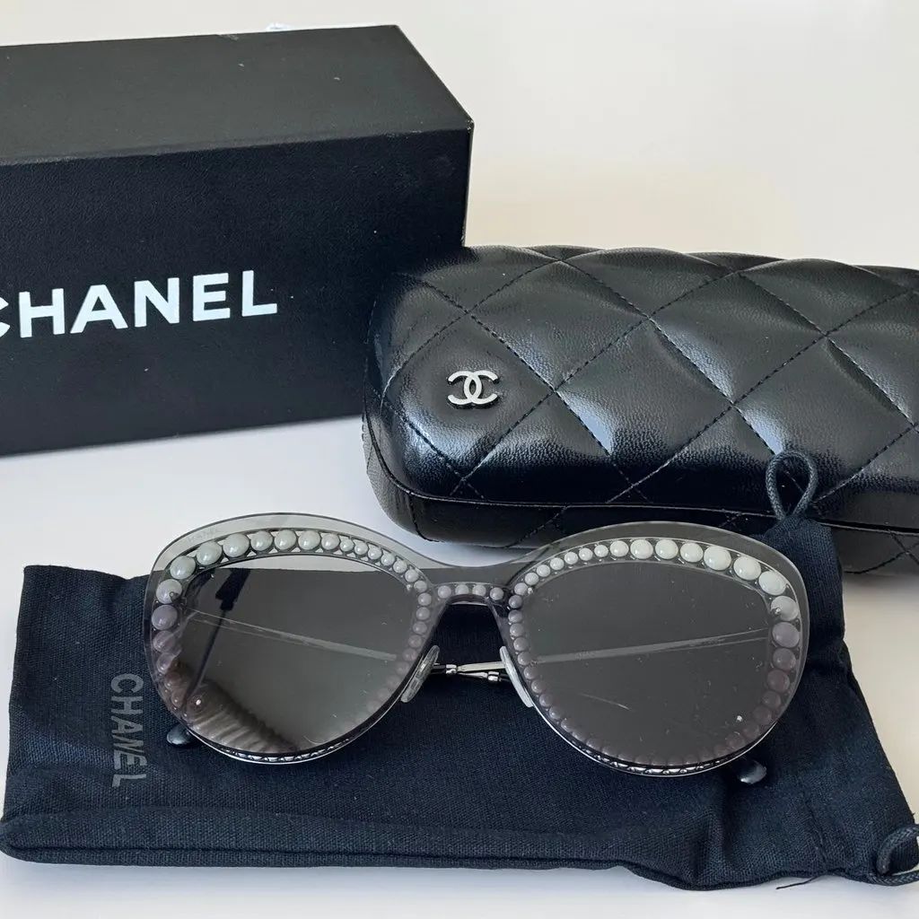 Chanel 4236-H Grey Acetate Never worn - Back View