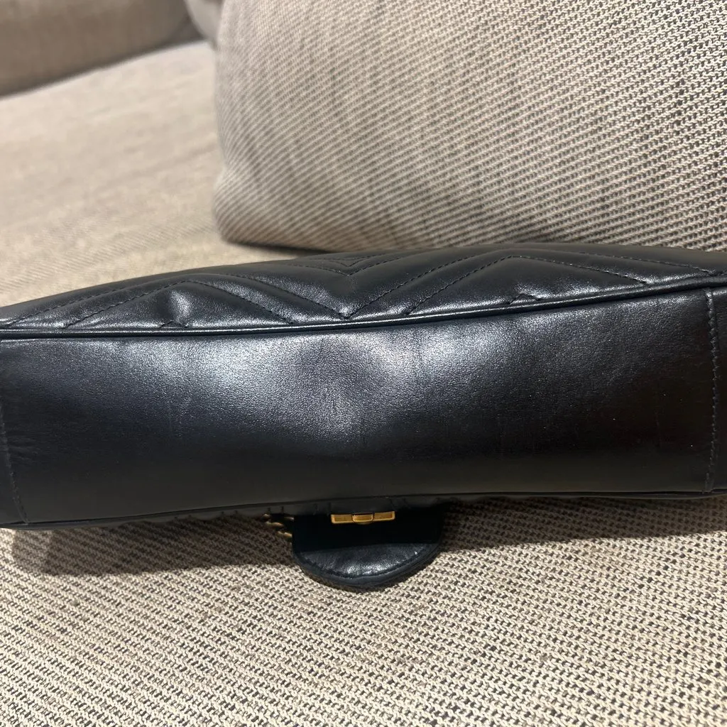 Gucci Marmont Black Leather Very good - Inside View