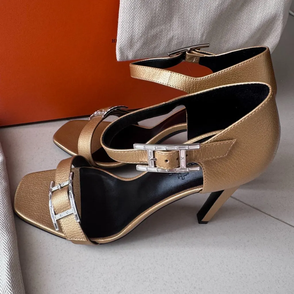 Hermès Judy Gold Leather Very good - Back View