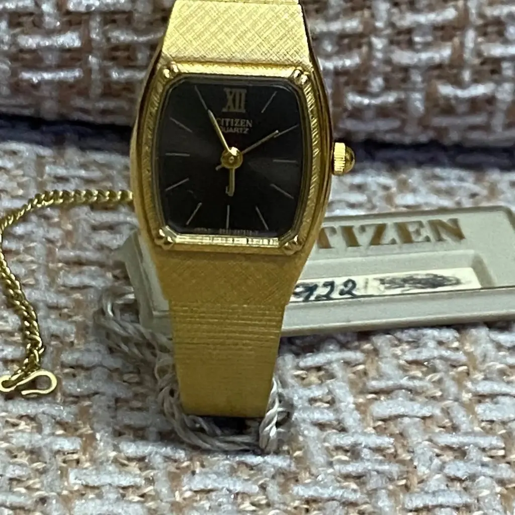 Citizen Vintage 18 Mm Gold Never worn, with tag - Inside View
