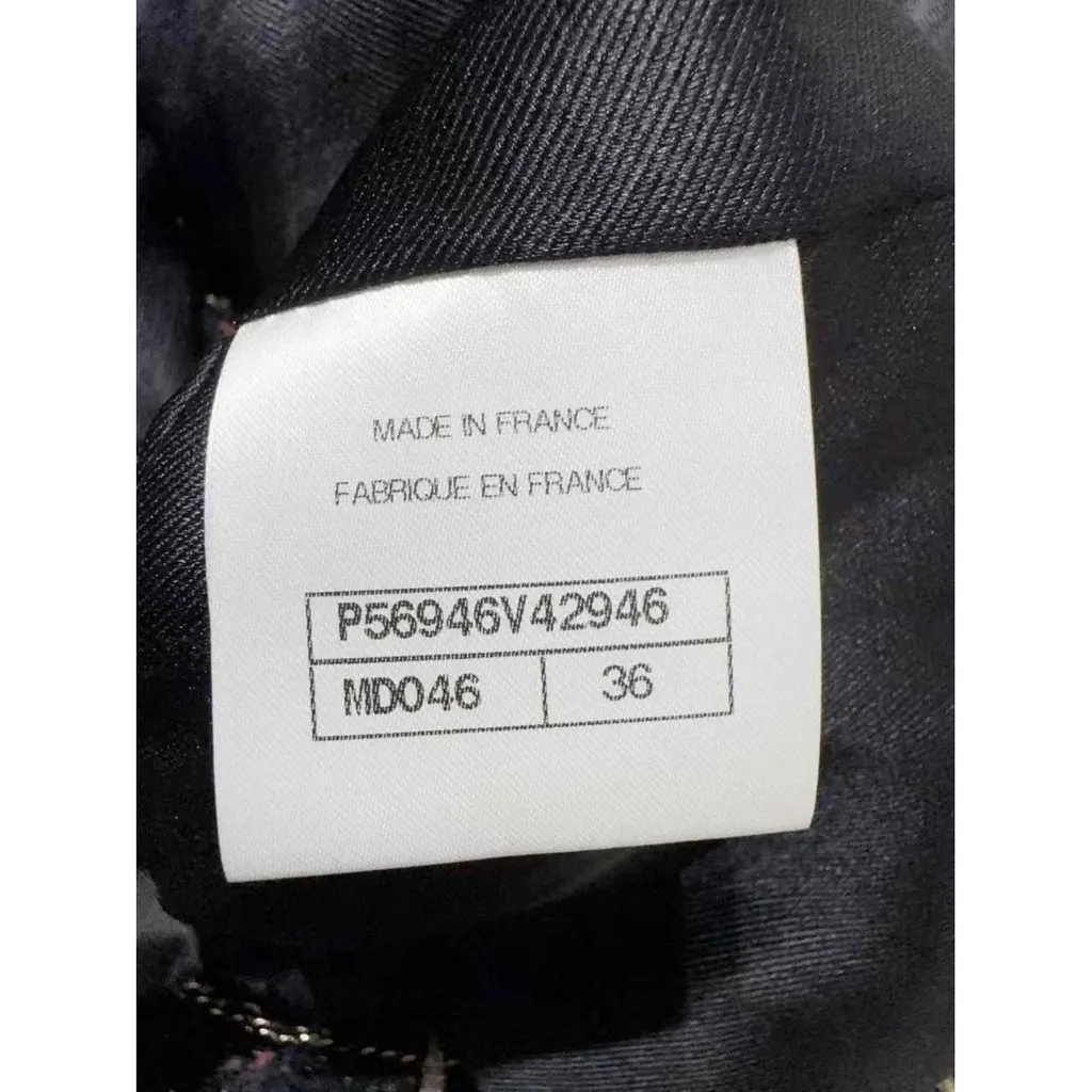 Chanel La Petite Veste Noire Tweed Jacket MultiColor Tweed Very good - Box View