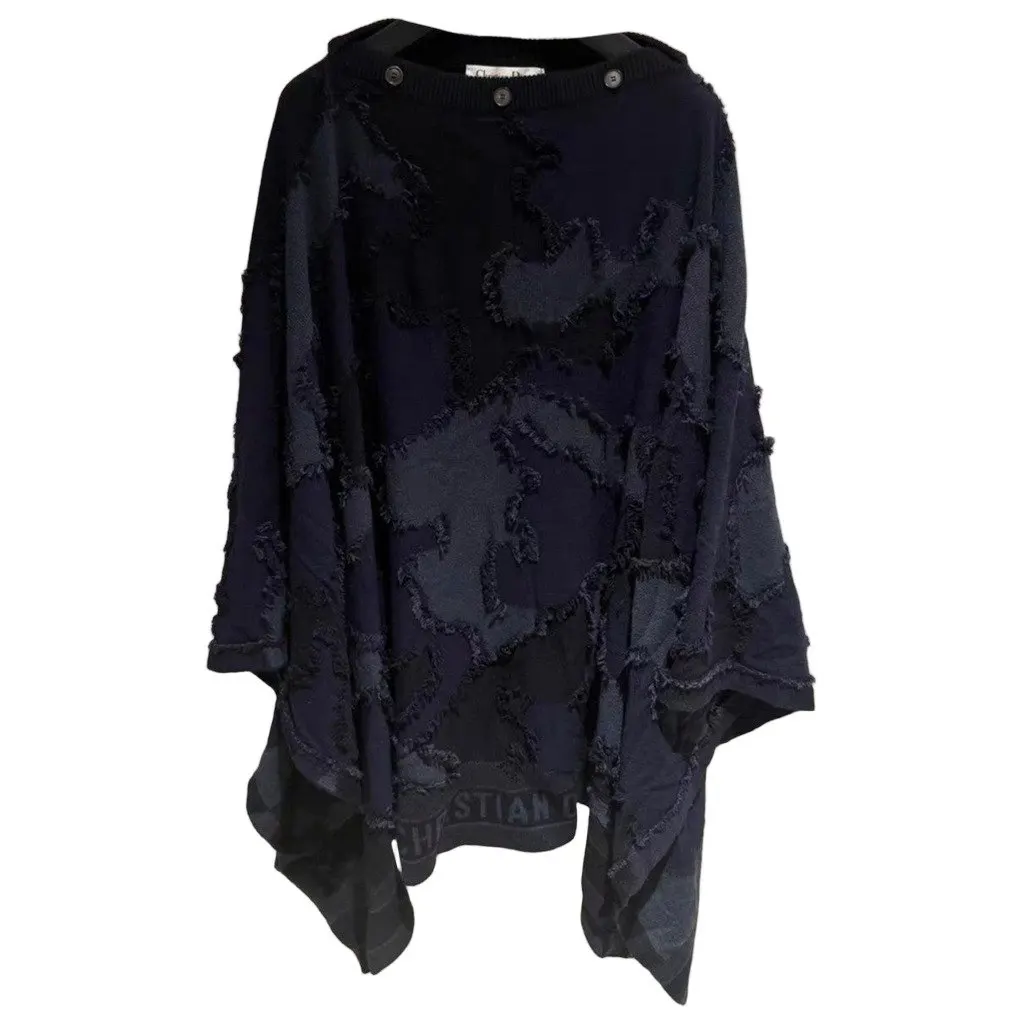 Dior Navy Cashmere Knitwear Navy Cashmere Very good - Front View