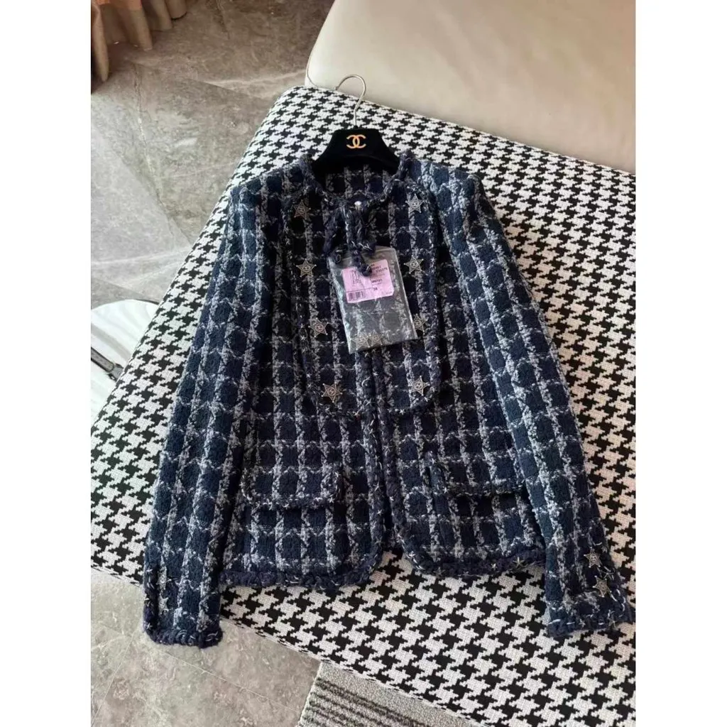 Chanel La Petite Veste Noire Cotton Jacket MultiColor Cotton Never worn, with tag - Inside View