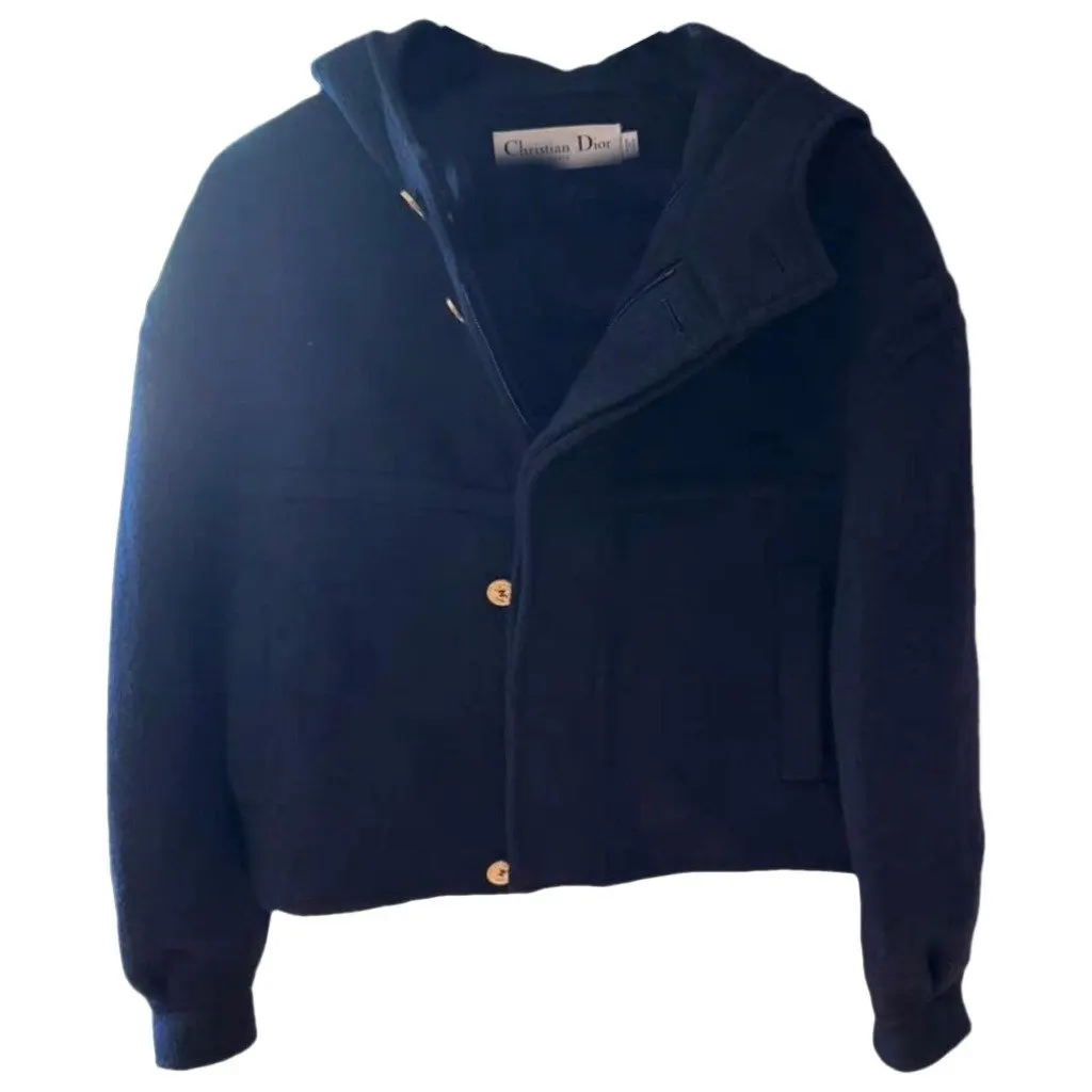 Dior Wool Coat MultiColor Wool Very good - Front View