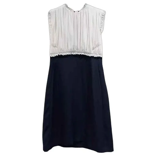 Louis Vuitton Silk Dress MultiColor Silk Very good - Front View