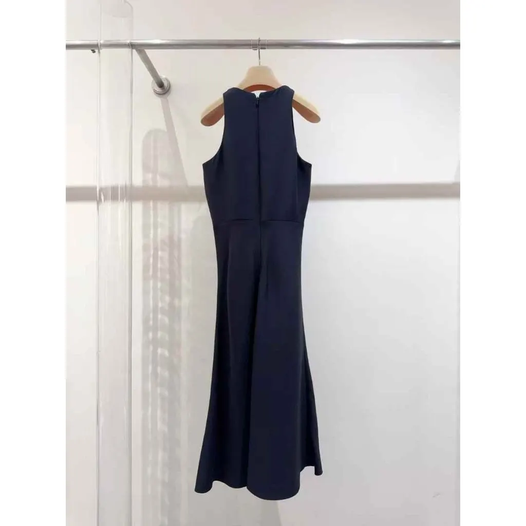 Dior Black Wool Dress Black Wool Never worn, with tag - Back View