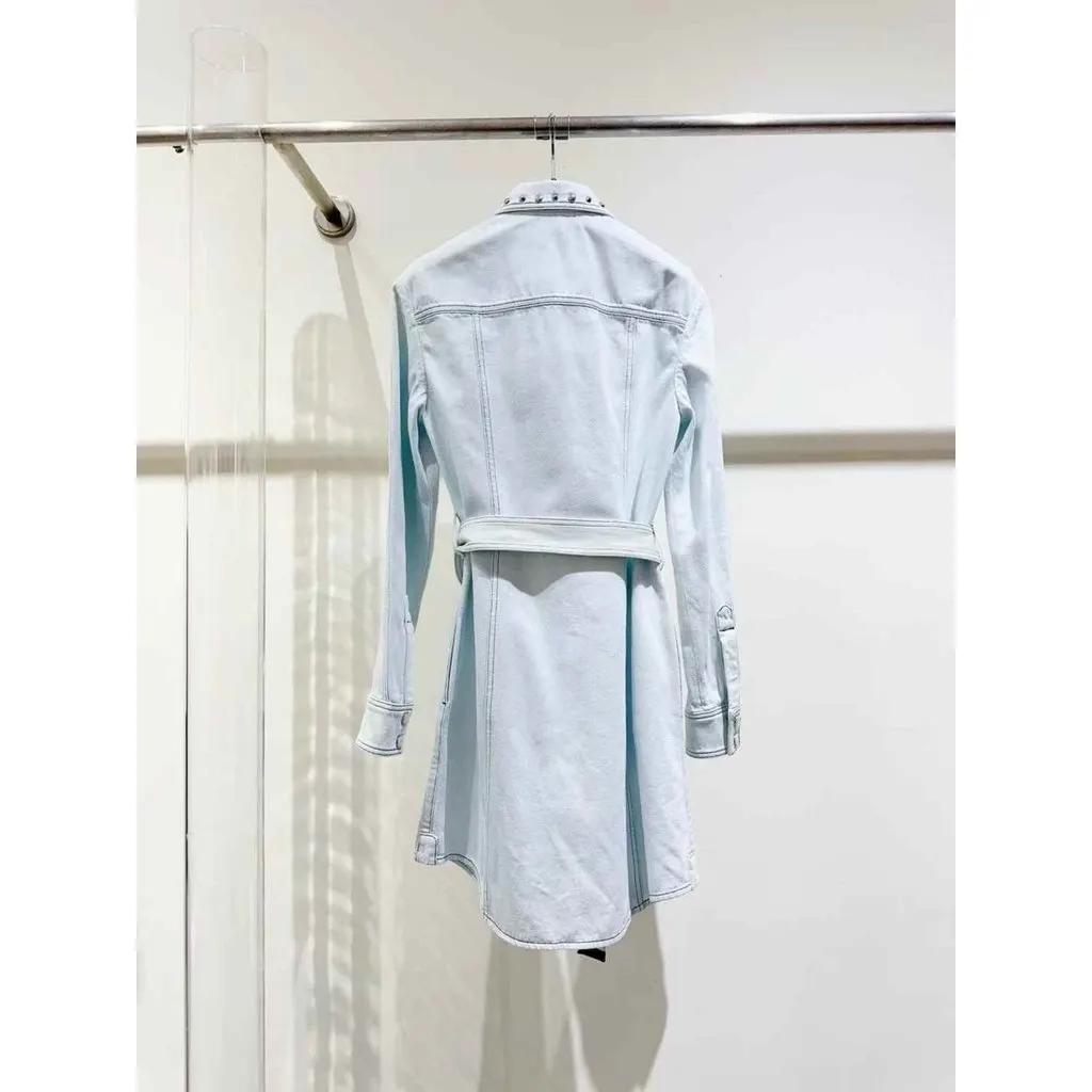 Louis Vuitton Cotton Dress MultiColor Cotton Very good - Back View