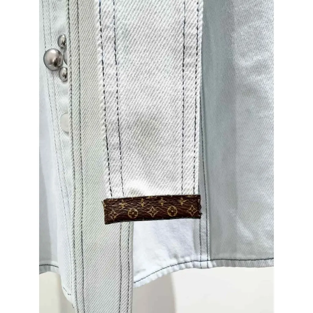 Louis Vuitton Cotton Dress MultiColor Cotton Very good - Inside View