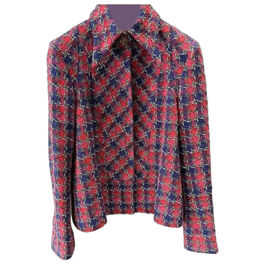 Chanel La Petite Veste Noire Wool Jacket MultiColor Wool Very good - Front View