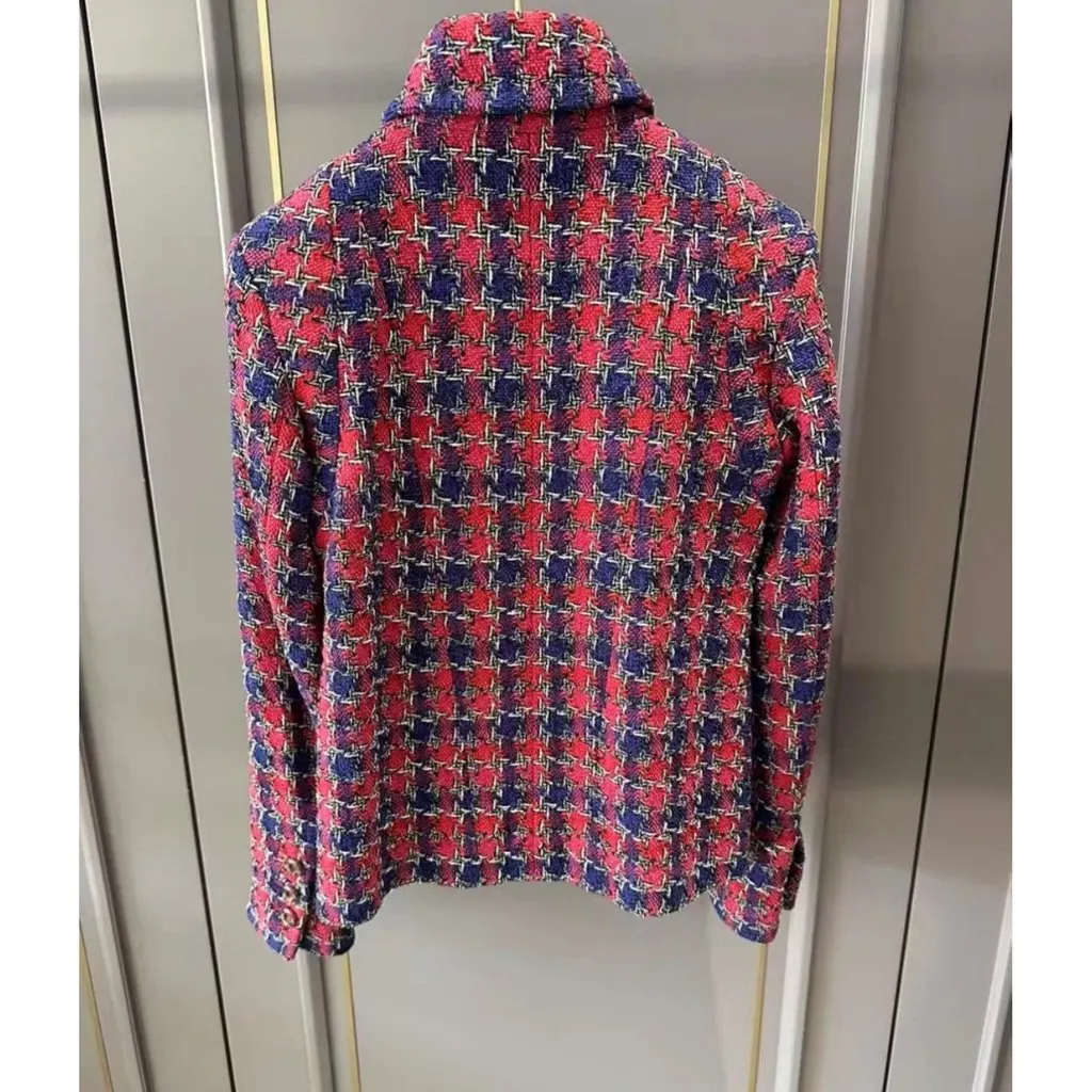 Chanel La Petite Veste Noire Wool Jacket MultiColor Wool Very good - Back View
