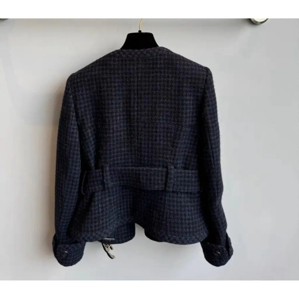 Chanel La Petite Veste Noire Wool Jacket MultiColor Wool Very good - Back View