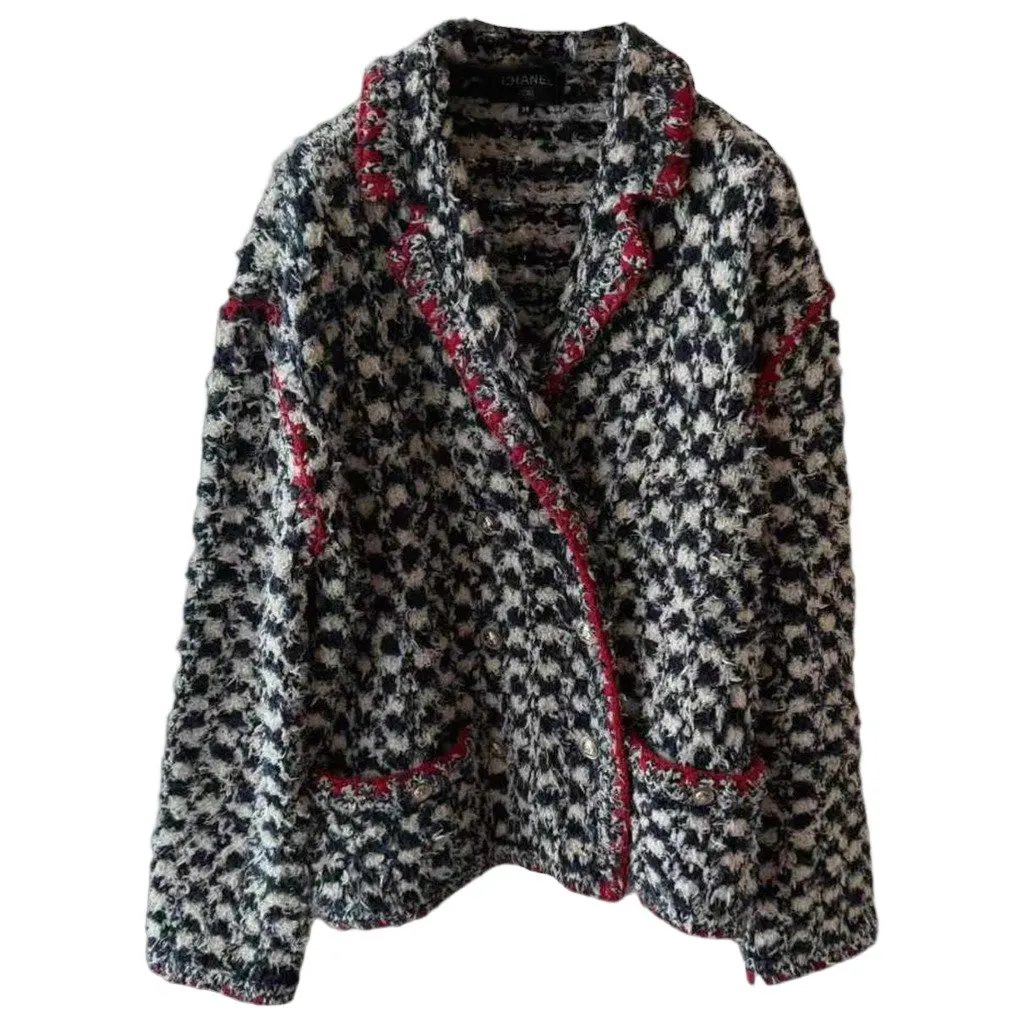 Chanel La Petite Veste Noire Wool Jacket MultiColor Wool Very good - Front View