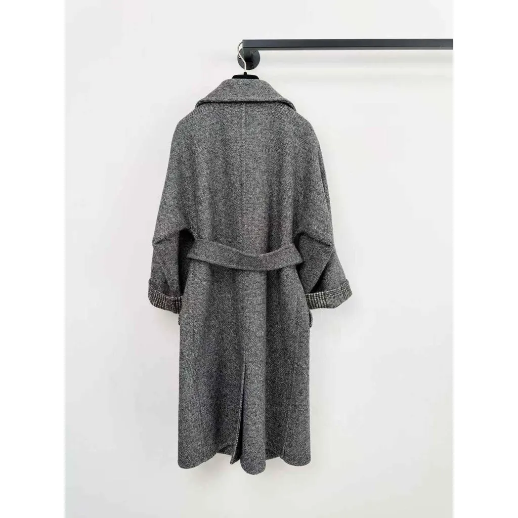 Max Mara Wool Coat MultiColor Wool Never worn, with tag - Back View