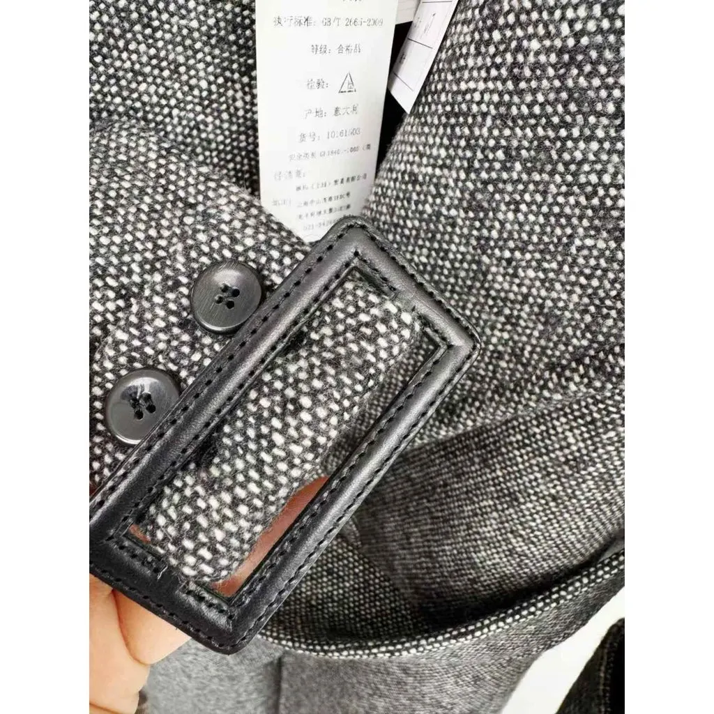 Max Mara Wool Coat MultiColor Wool Never worn, with tag - Inside View