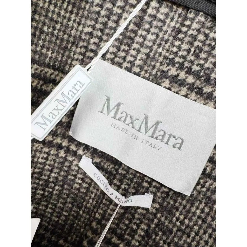 Max Mara Wool Coat MultiColor Wool Never worn, with tag - Box View