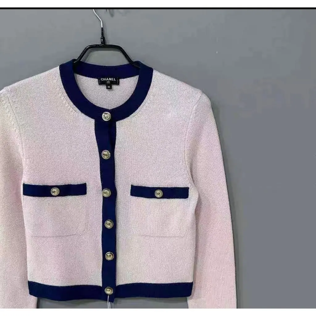 Chanel Cashmere Knitwear MultiColor Cashmere Very good - Back View
