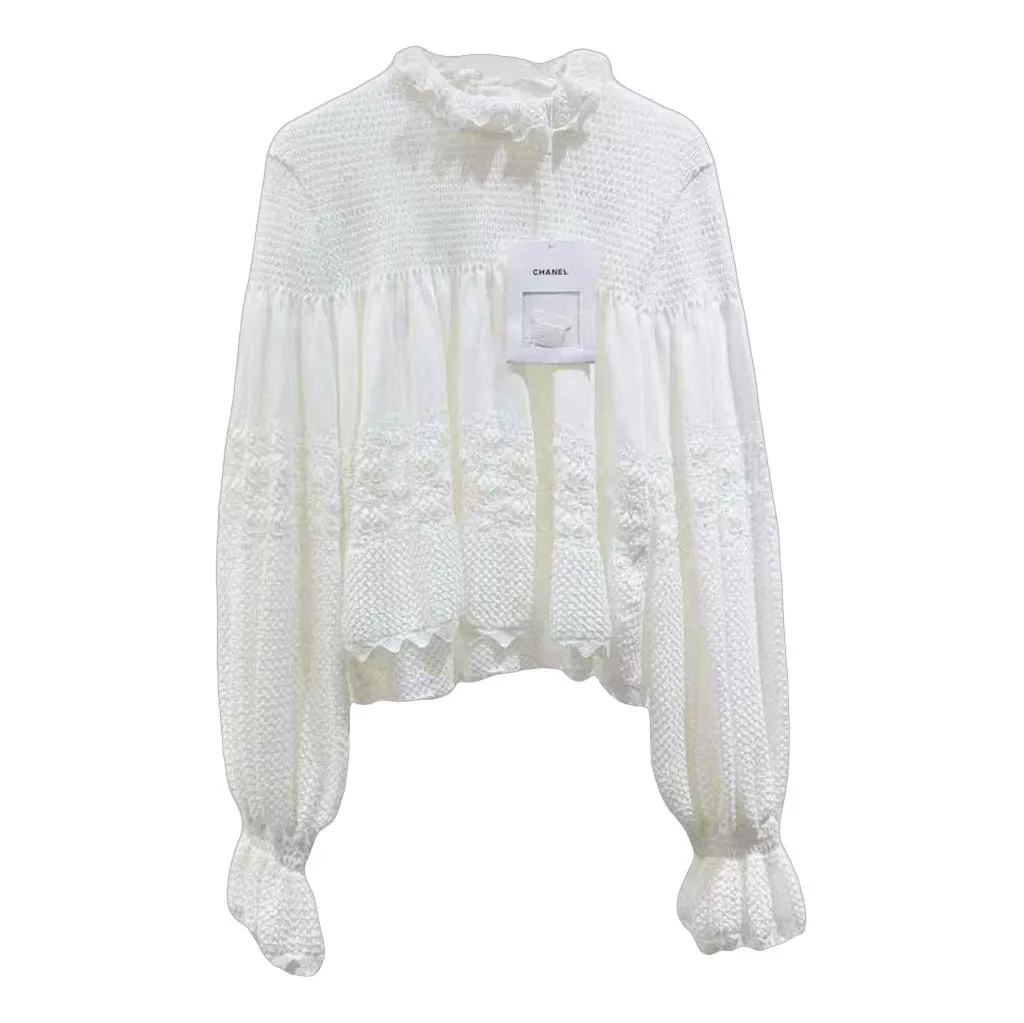 Chanel Cotton Top MultiColor Cotton Never worn, with tag - Front View