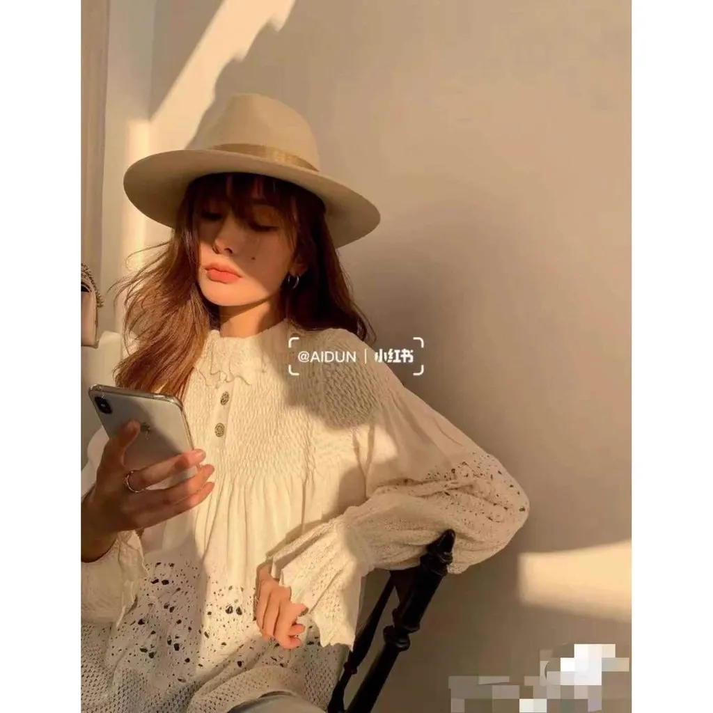 Chanel Cotton Top MultiColor Cotton Never worn, with tag - Model View
