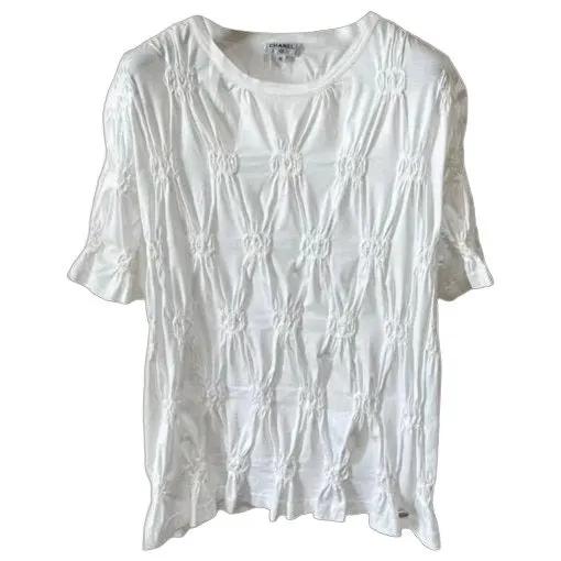 Chanel Cotton Top MultiColor Cotton Very good - Front View