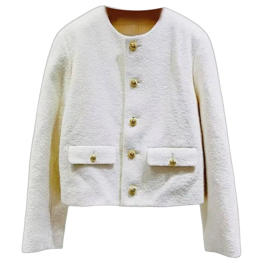 Celine Wool Jacket MultiColor Wool Very good - Front View