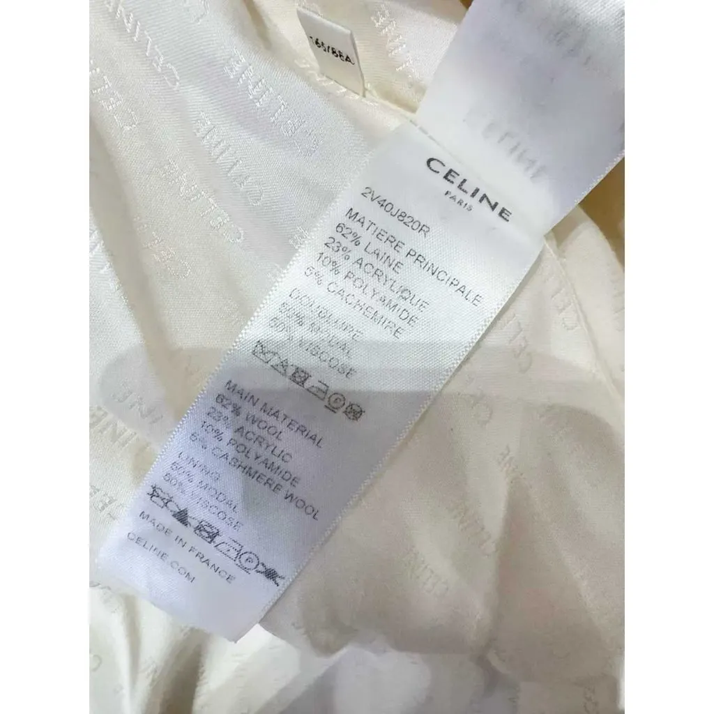 Celine Wool Jacket MultiColor Wool Very good - Box View