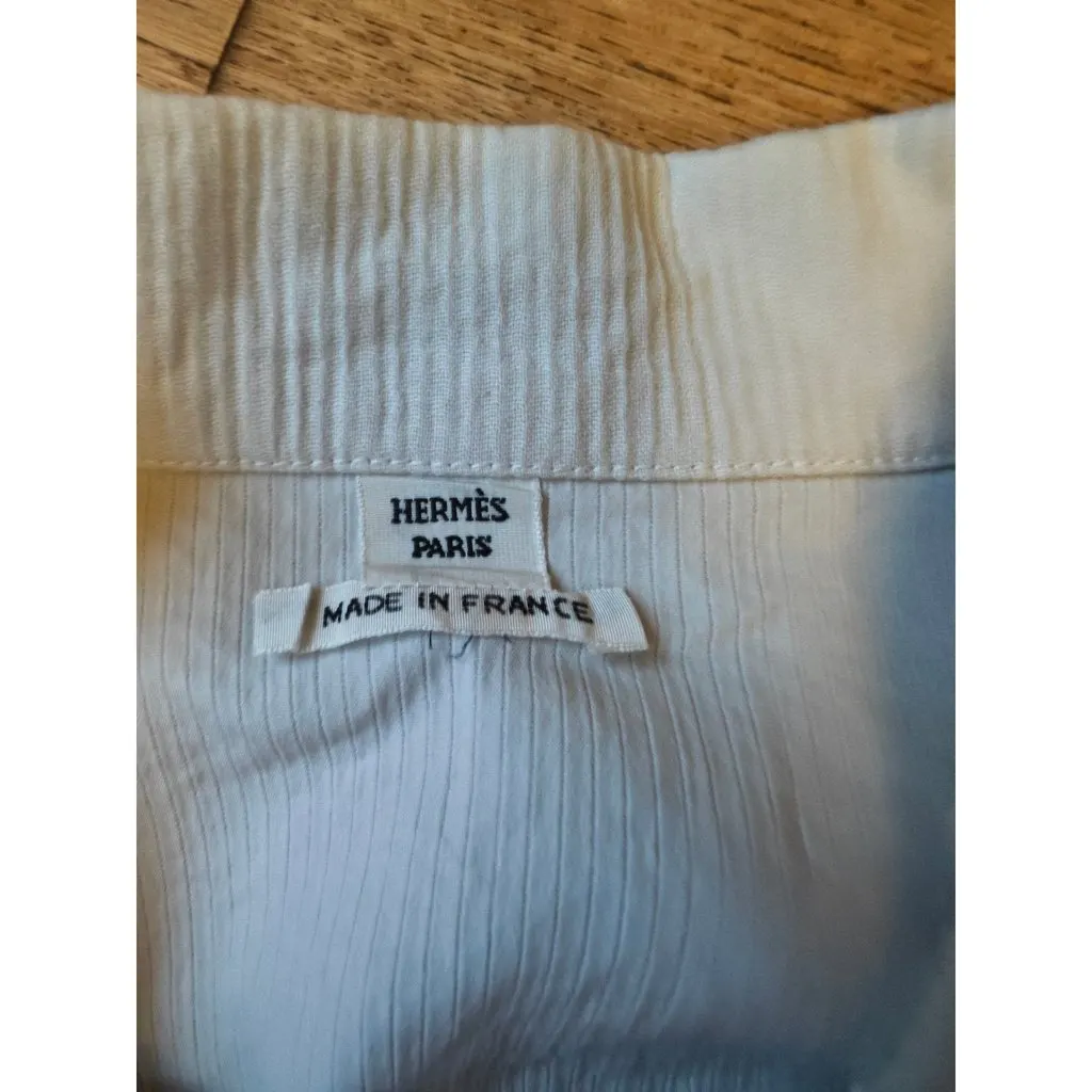 Hermes Cotton Dress MultiColor Cotton Very good - Model View