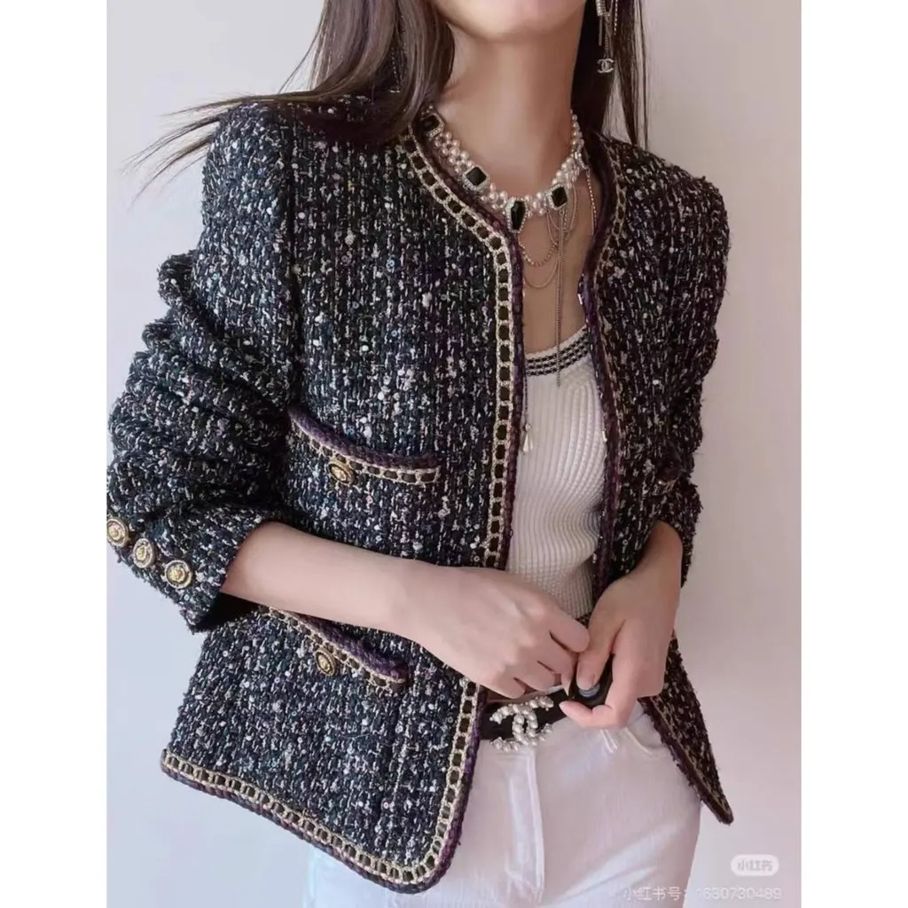 Chanel La Petite Veste Noire Wool Jacket MultiColor Wool Never worn, with tag - Box View