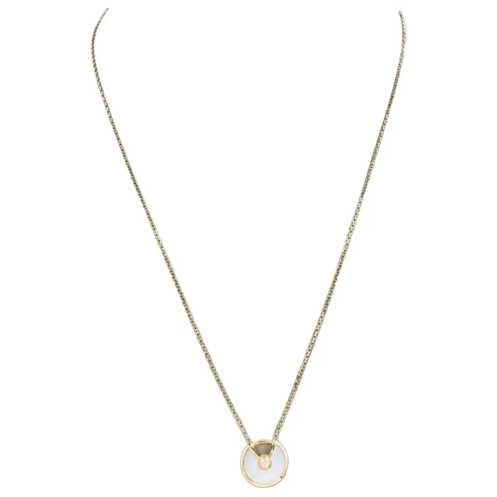 Cartier Amulette Necklace MultiColor Lace Very good - Front View