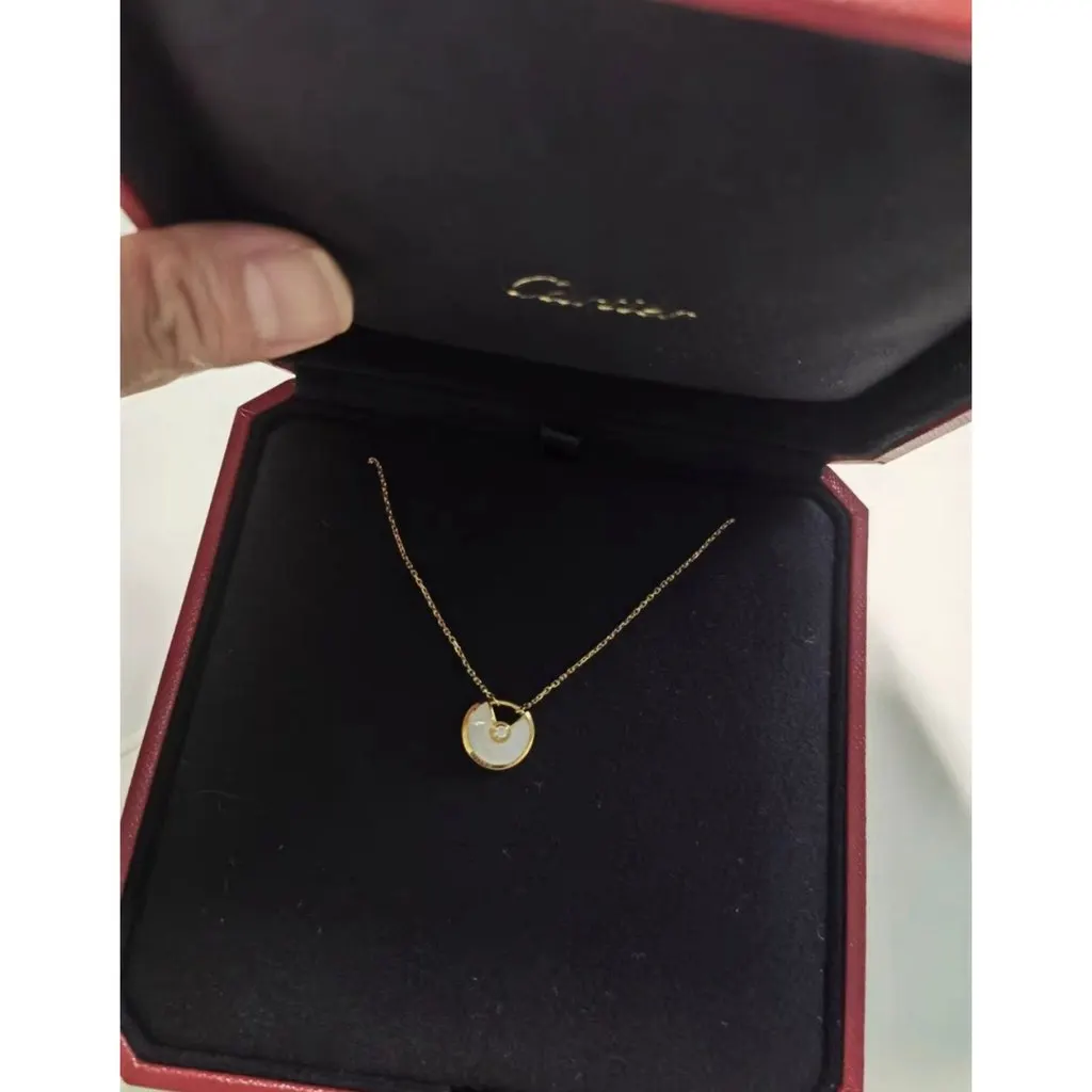 Cartier Amulette Necklace MultiColor Lace Very good - Back View