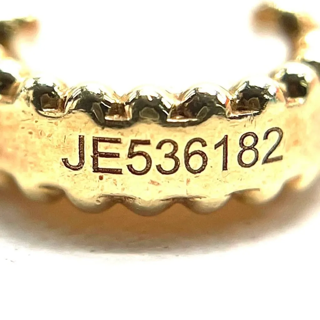 Van Cleef & Arpels Vintage Alhambra White Yellow Gold Bracelet White Very good - Model View