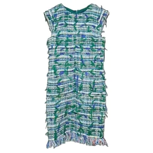 Chanel Cotton Dress MultiColor Cotton Very good - Front View