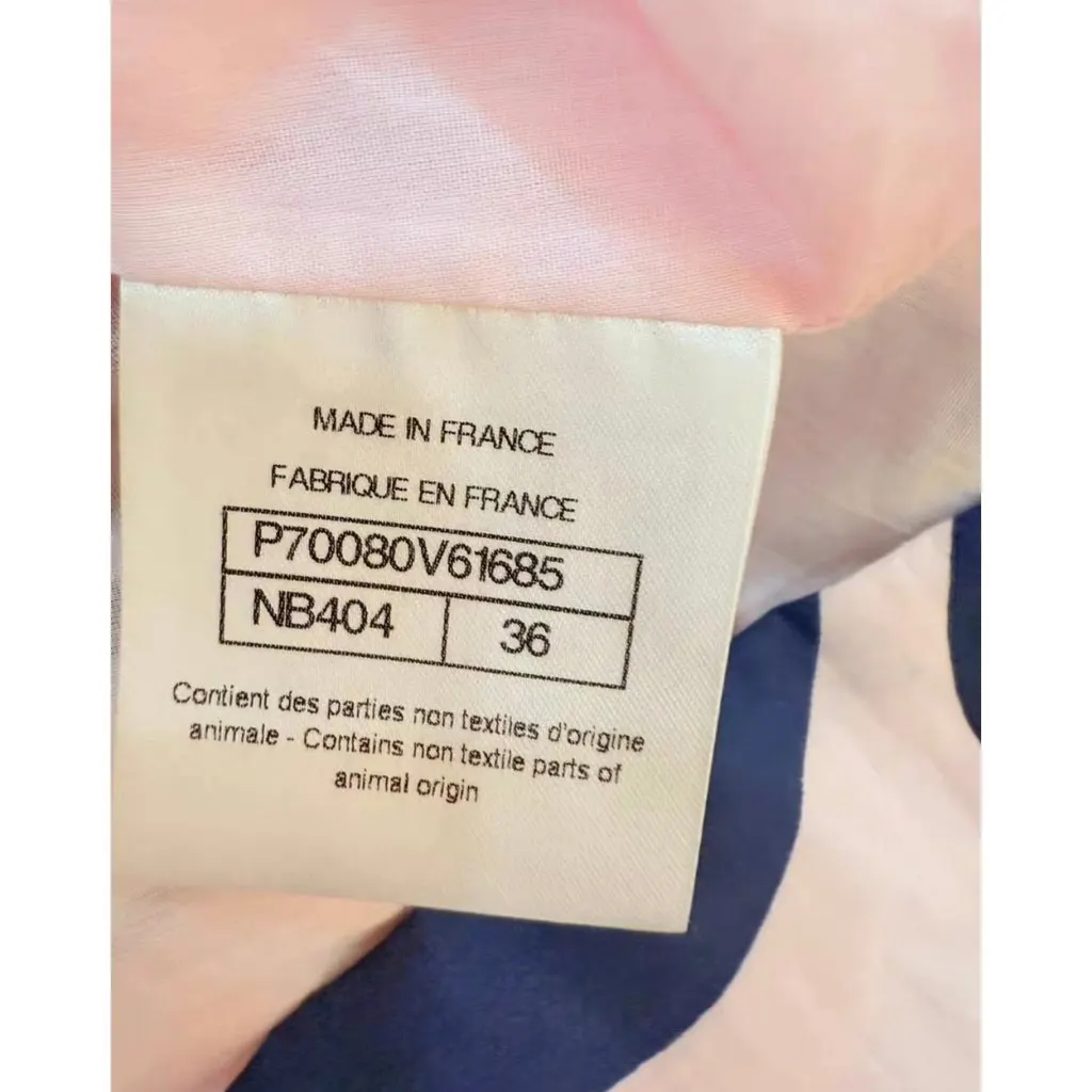 Chanel Cotton Dress MultiColor Cotton Very good - Box View