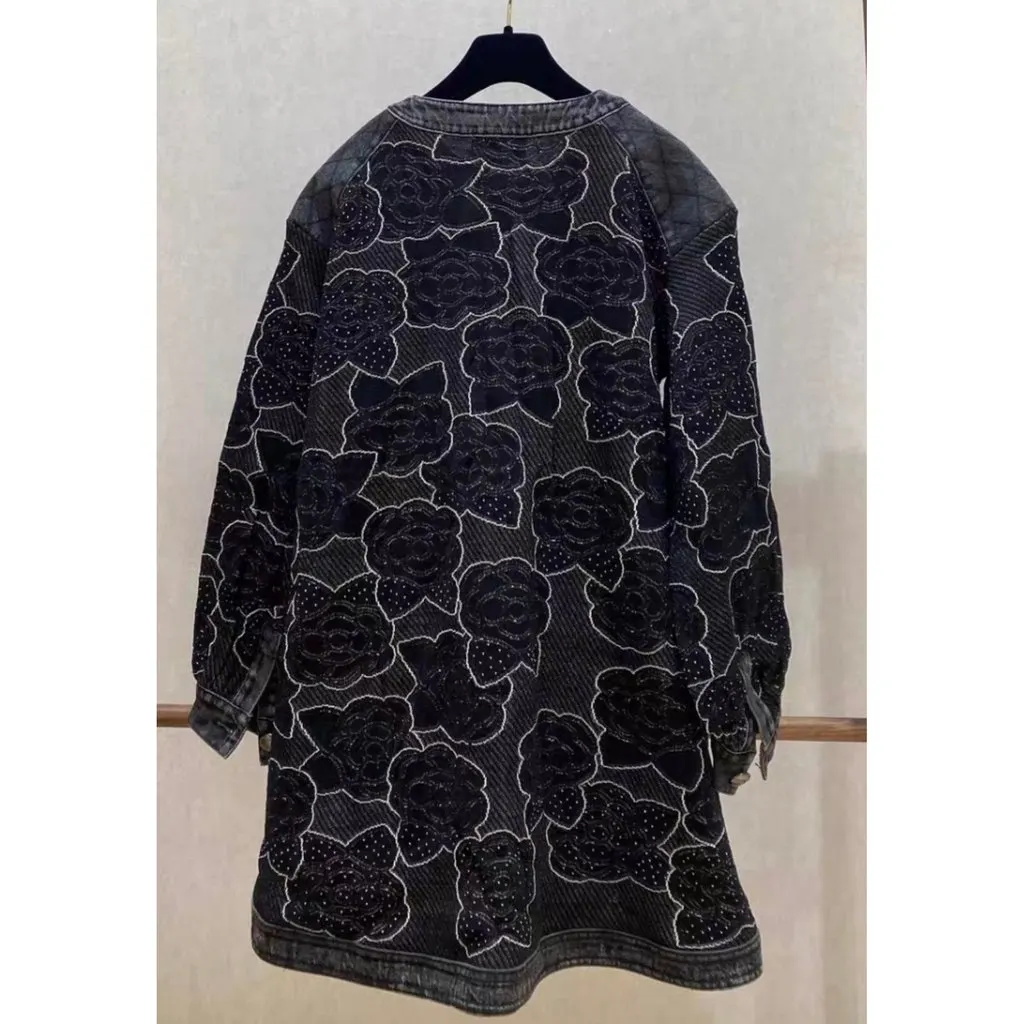 Chanel Cotton Dress MultiColor Cotton Very good - Back View