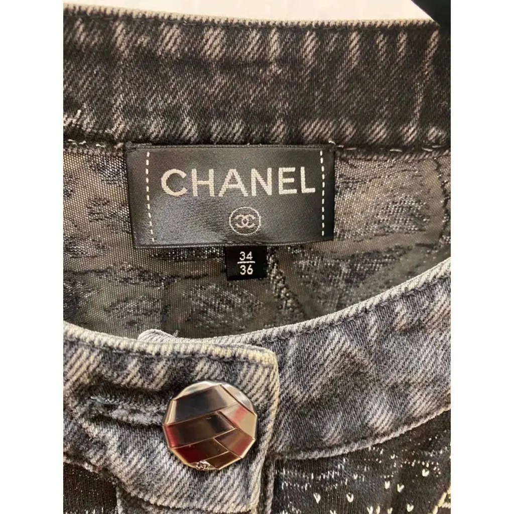 Chanel Cotton Dress MultiColor Cotton Very good - Inside View