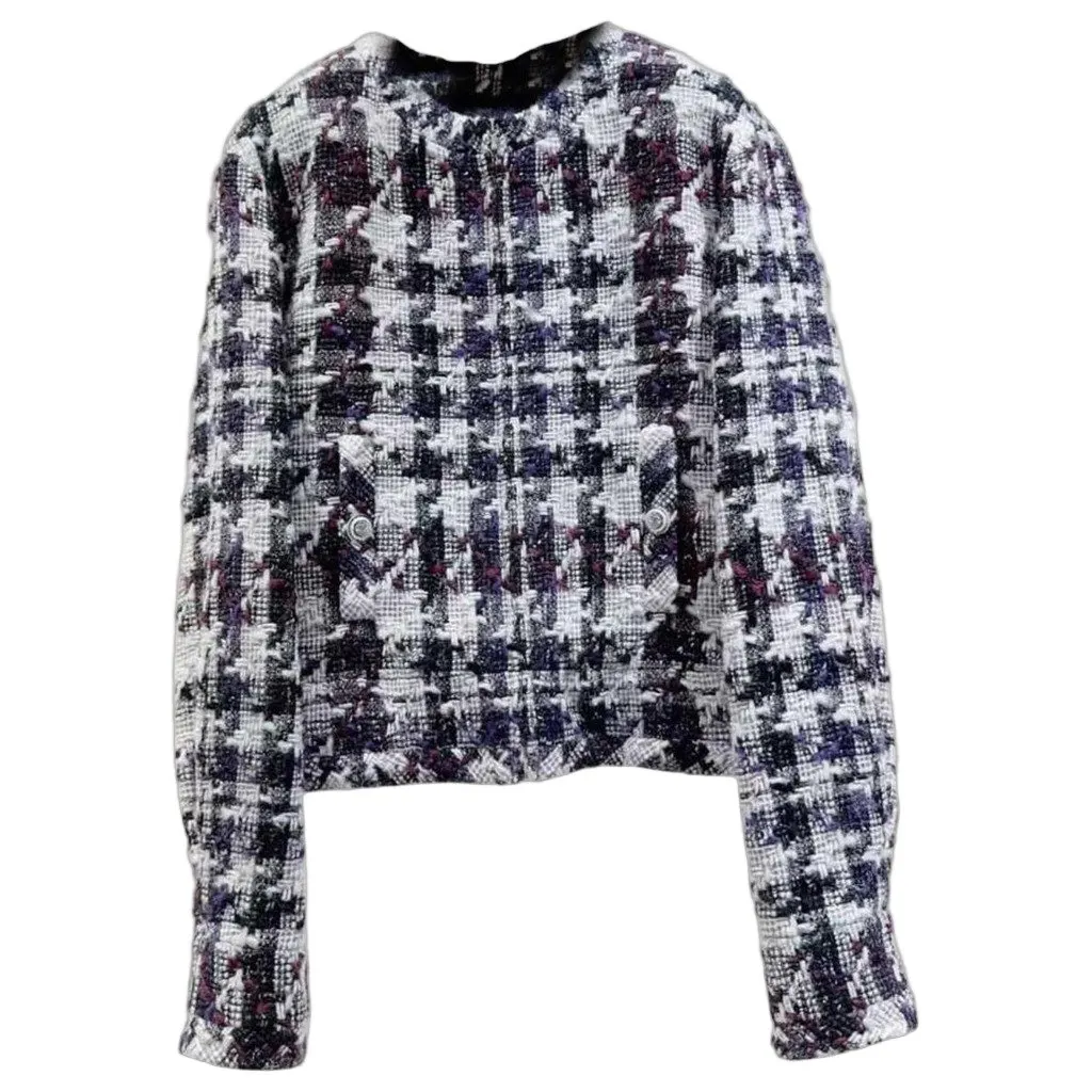 Chanel La Petite Veste Noire Wool Jacket MultiColor Wool Very good - Front View