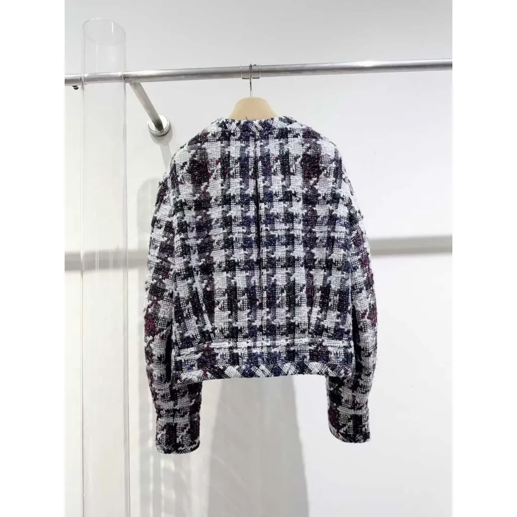 Chanel La Petite Veste Noire Wool Jacket MultiColor Wool Very good - Box View