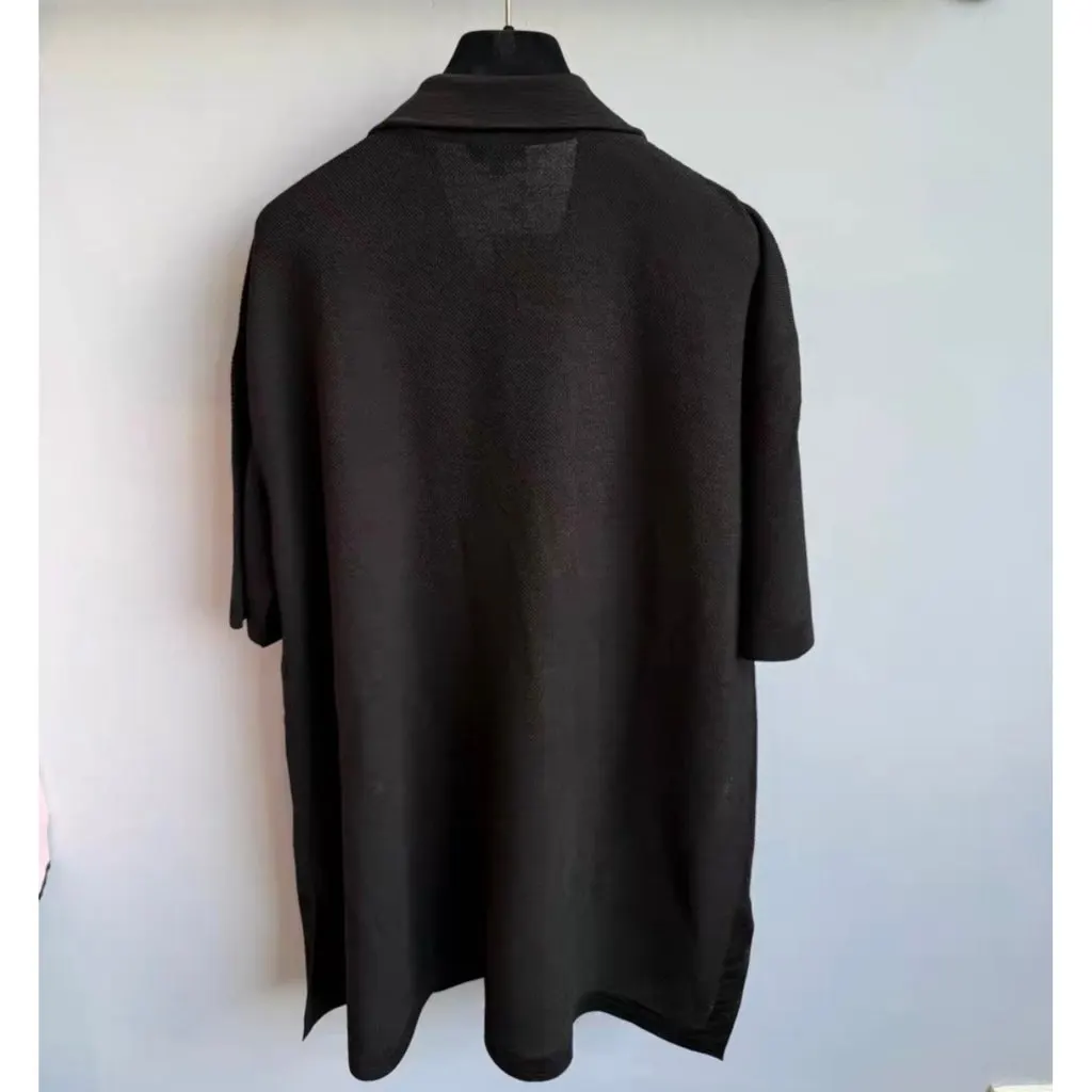 Chanel Black Viscose Dress Black Viscose Very good - Back View