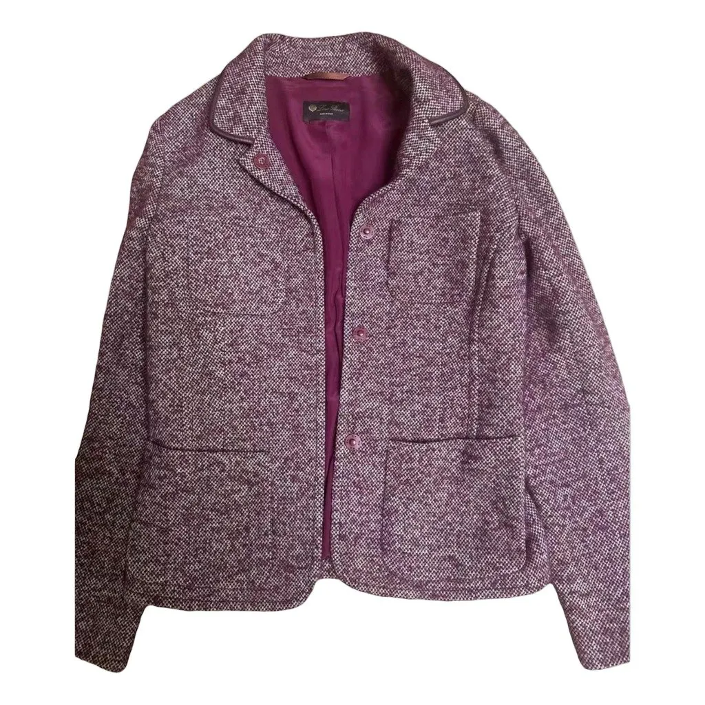 Loro Piana Traveller Wool Jacket MultiColor Wool Very good - Front View