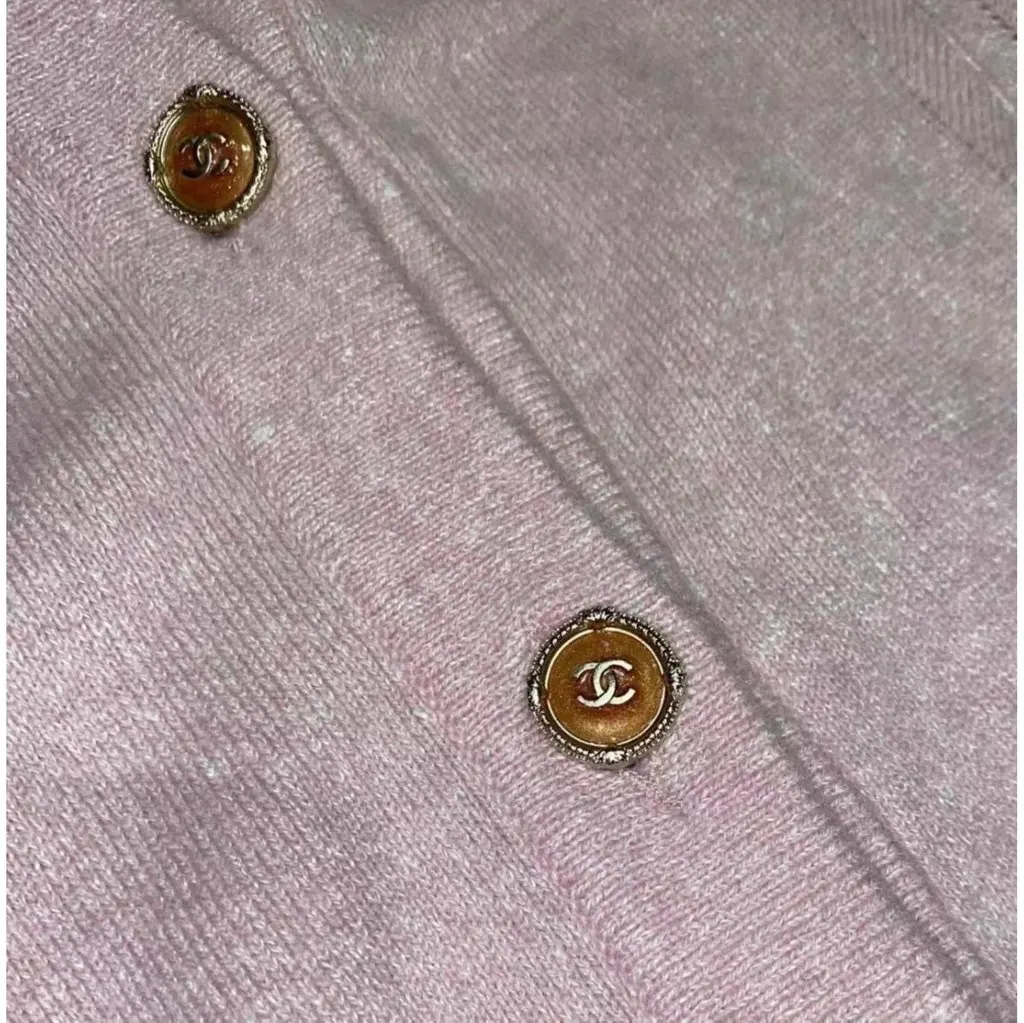 Chanel Pink Cashmere Knitwear Pink Cashmere Very good - Inside View