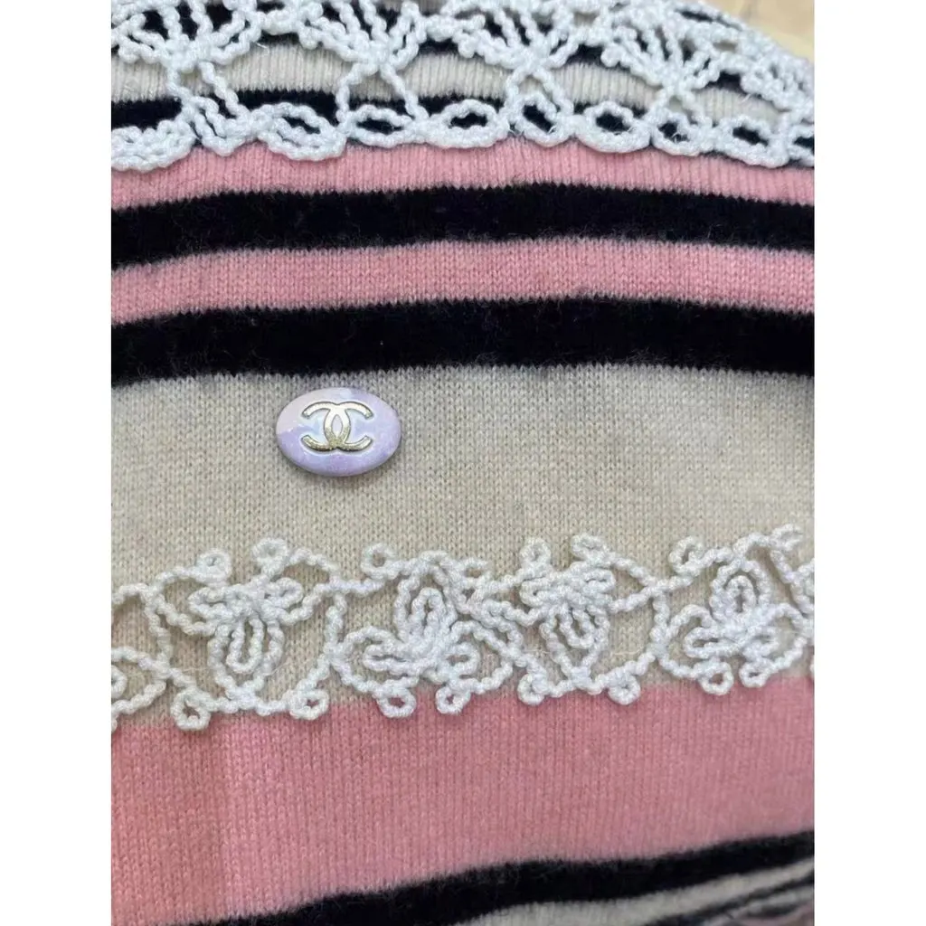 Chanel Cashmere Dress MultiColor Cashmere Very good - Inside View