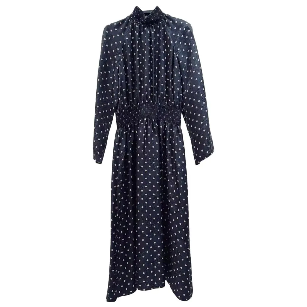 Hermes Twillaine Silk Dress MultiColor Silk Very good - Front View