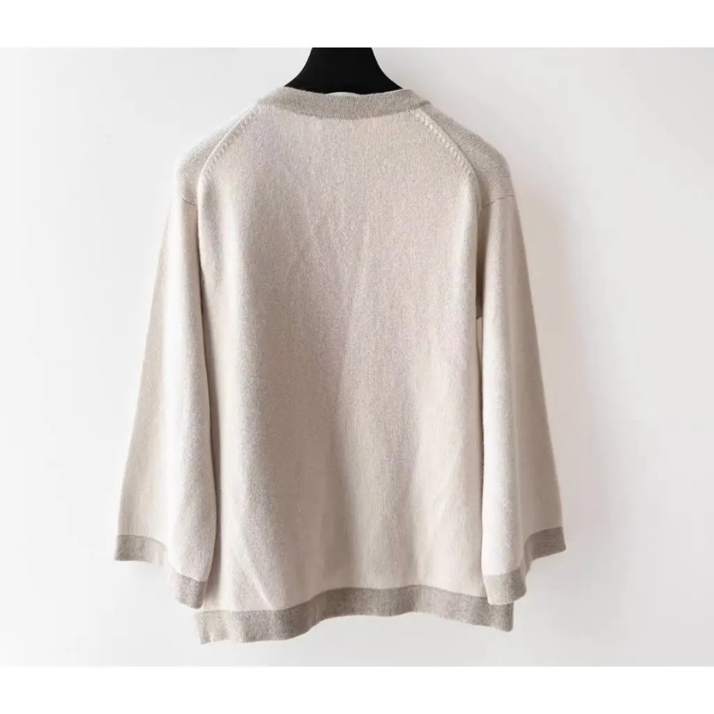 Chanel Cashmere Knitwear MultiColor Cashmere Very good - Back View