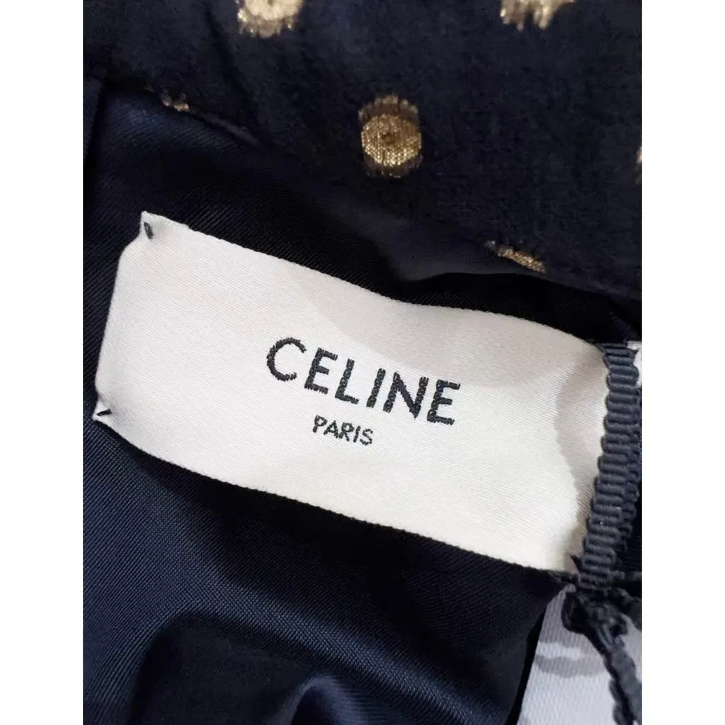 Celine Silk Dress MultiColor Silk Never worn, with tag - Model View
