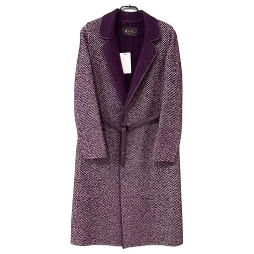 Loro Piana Wool Coat MultiColor Wool Very good - Front View
