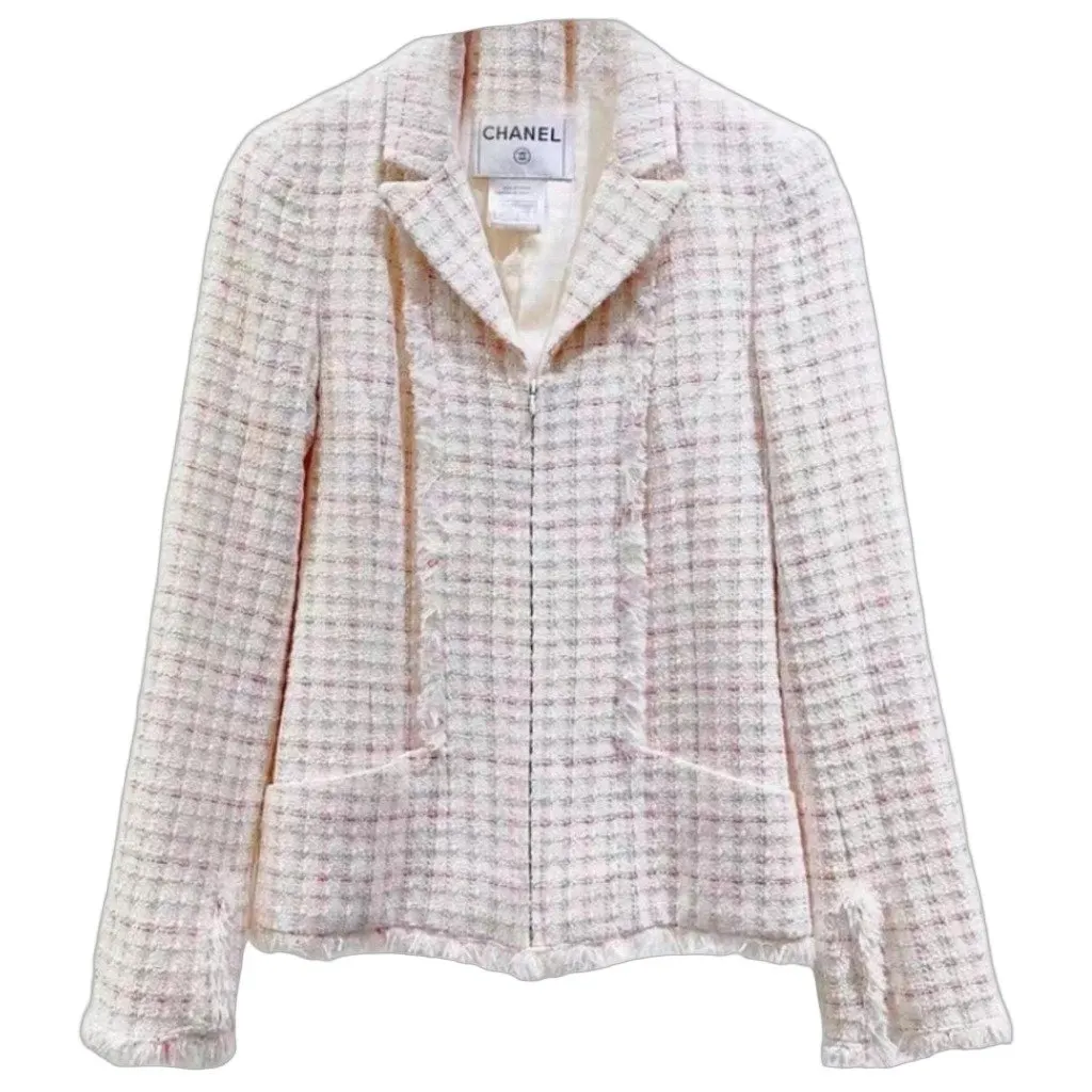 Chanel La Petite Veste Noire Wool Jacket MultiColor Wool Very good - Front View