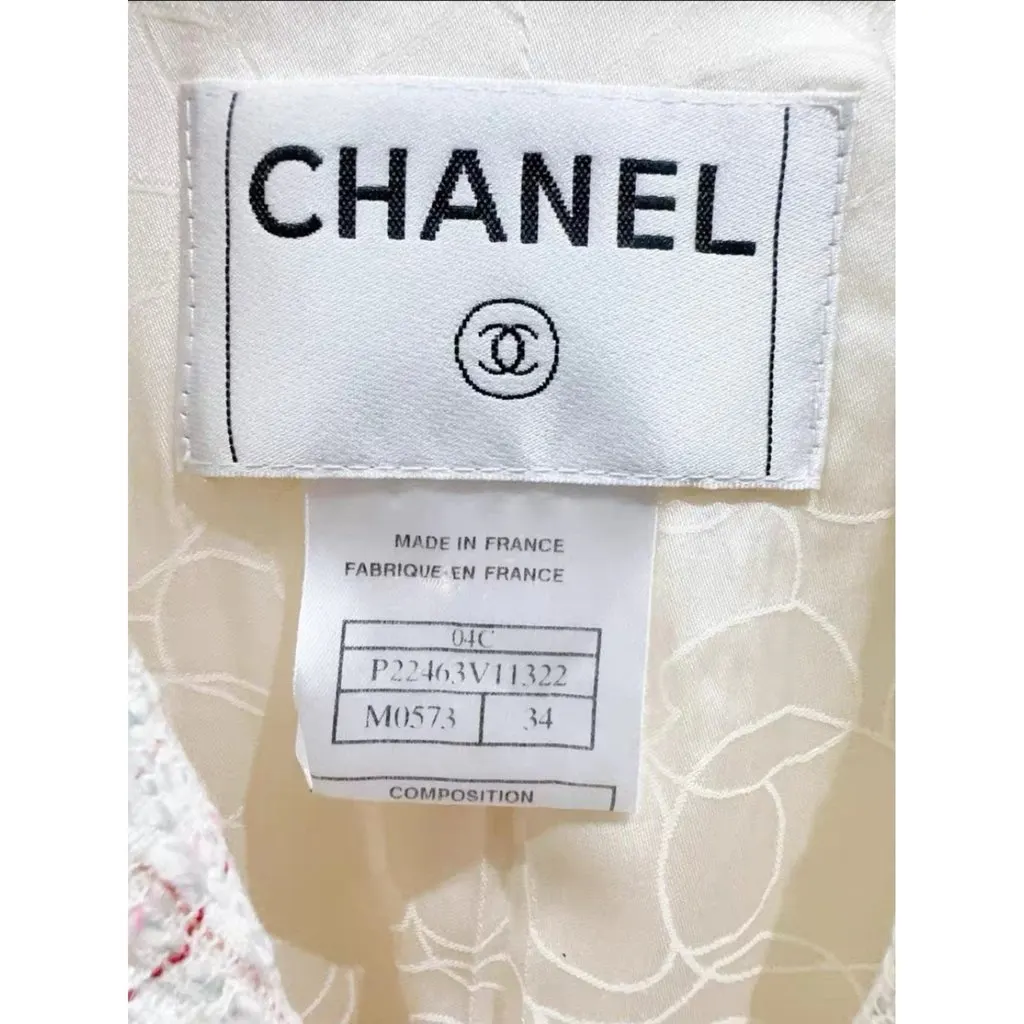 Chanel La Petite Veste Noire Wool Jacket MultiColor Wool Very good - Back View