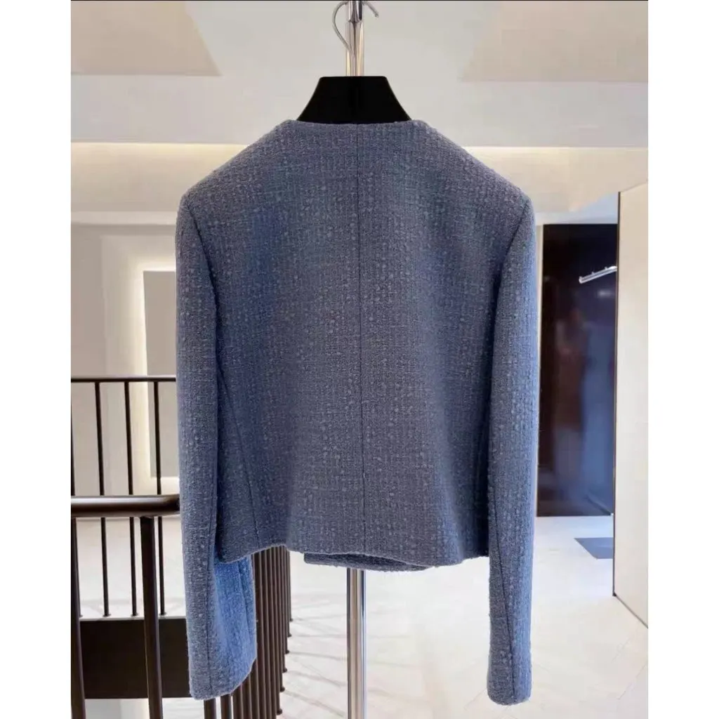 Celine Wool Jacket MultiColor Wool Very good - Back View