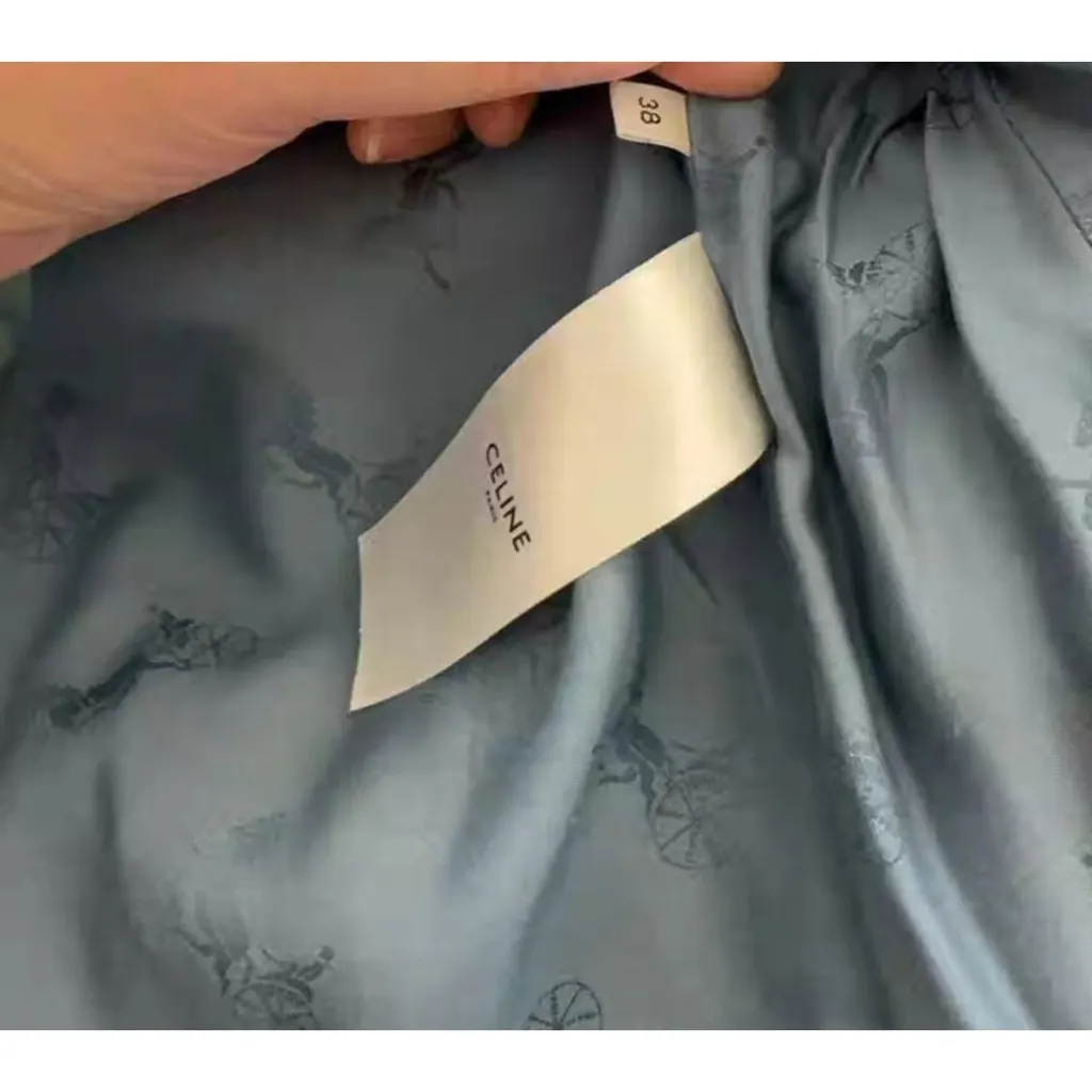Celine Wool Jacket MultiColor Wool Very good - Model View